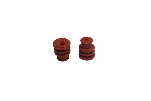 Domestic High-Defense 5.3-1.6.2 Red Silicone Waterproof Plug, Waterproof Plug, Sealing Plug, Connector