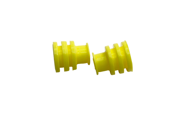 Domestic High-Proof 6-1.2 Yellow Silicone Waterproof Plug, Waterproof Plug, Sealing Plug, Connector